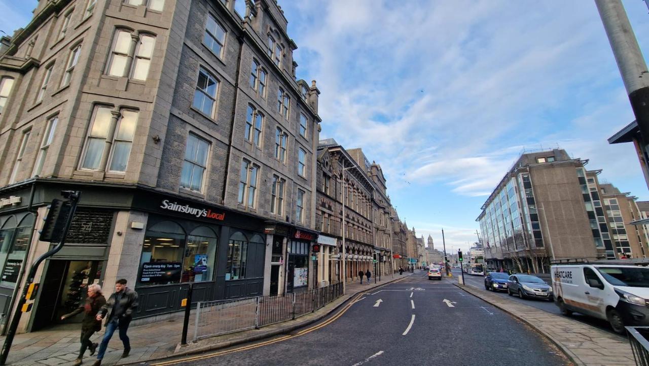 Modern Apartment In Aberdeen City Centre, Guild Street, Free Wifi Екстер'єр фото