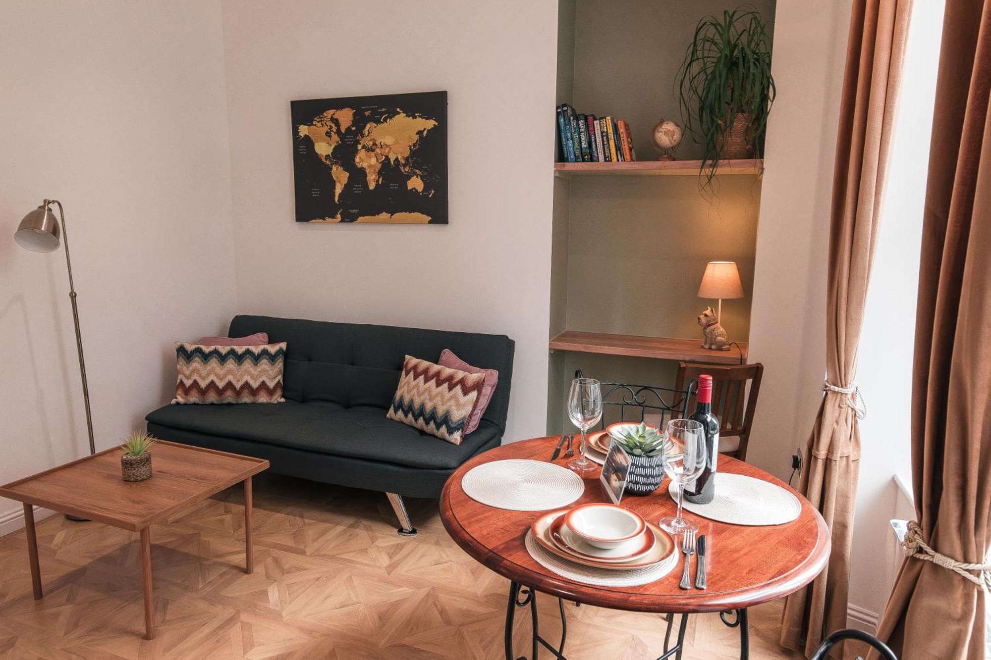 Modern Apartment In Aberdeen City Centre, Guild Street, Free Wifi Екстер'єр фото